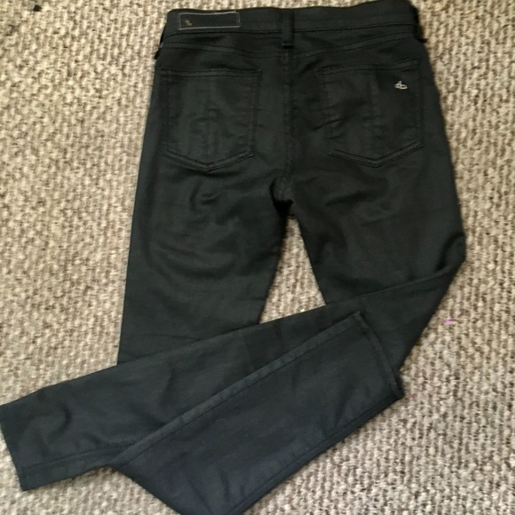 rag & bone Black  Skinny Jeans Sz 25 - Picture 3 of 3